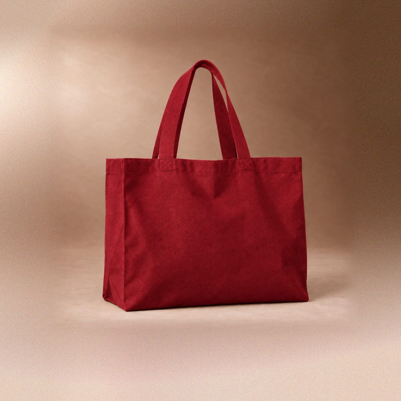 Cabas personnalisable horizontal teint à votre Pantone
